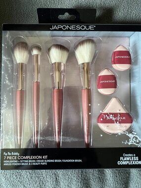 Japonesque Flawless Face Kit 7 Piece Set - Brand New Sealed